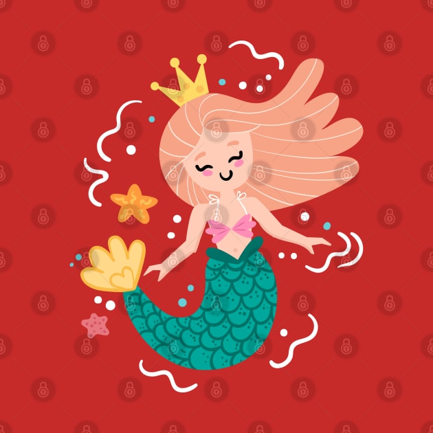 Little Mermaid by Mako Design 