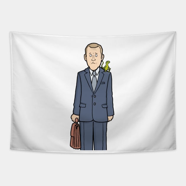 Death in Paradise - Richard Poole Tapestry by CarlBatterbee