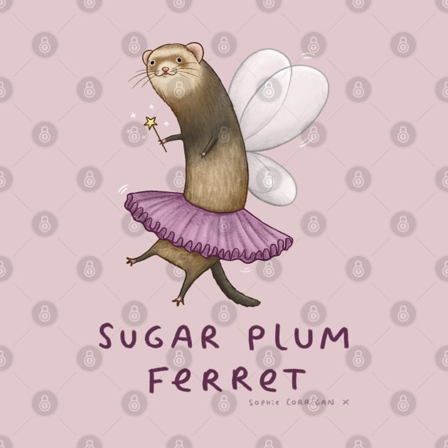 Sugar Plum Ferret by Sophie Corrigan