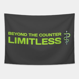 BEYOND THE COUNTER LIMITLESS 7 FIGURE PHARMACIST Tapestry