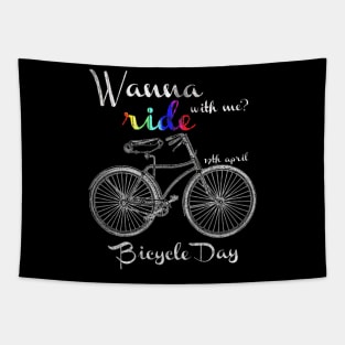 Bicycle Day Tapestry