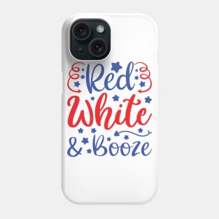 Red White And Booze Phone Case