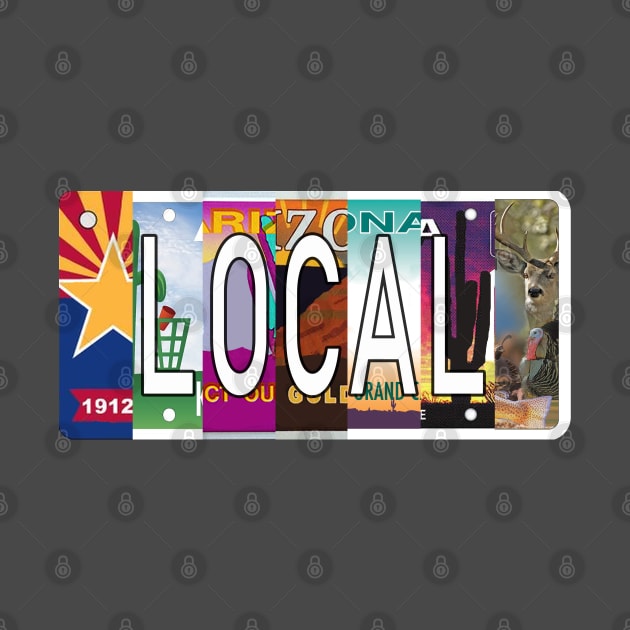 Arizona Local, License Plates by stermitkermit