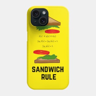 Sandwich Rule Phone Case