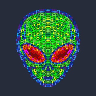 Sequins Alien T-Shirt