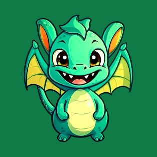 Cute green dragon 06 T-Shirt