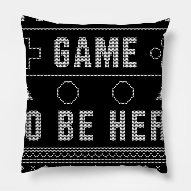 I Paused My Game To Be Here for Gamer Pillow by lemontee