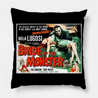 Bride Of The Monster Pillow