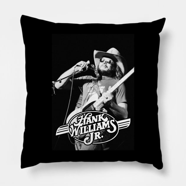 Handsome image country music idol hank Pillow by Tosik Art1