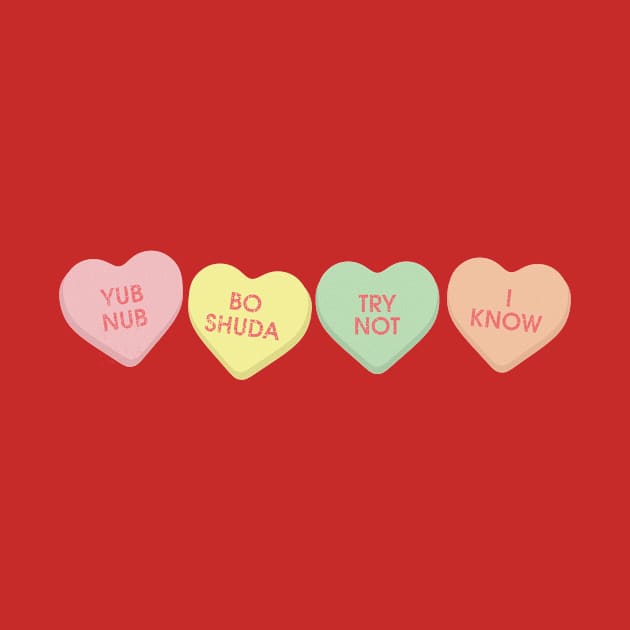 Sci Fi Movie Candy Hearts by GloopTrekker