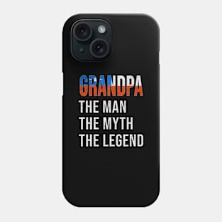 Grand Father Chilean Grandpa The Man The Myth The Legend - Gift for Chilean Dad With Roots From  Chile Phone Case