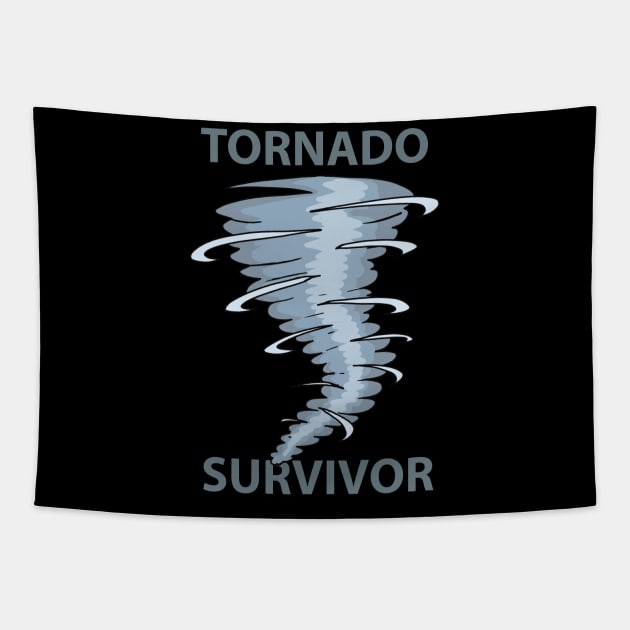 Tornado Survivor Tapestry by Cashmoney69