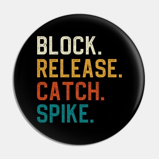 Block Release Catch Spike Pin