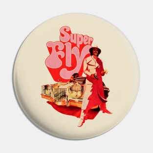 Superfly Vintage 70s Pin