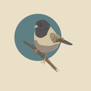 Dark Eyed Junco Bird T-Shirt