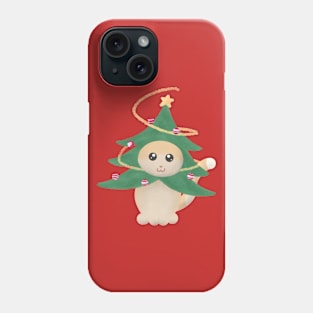 Christmas tree cat Phone Case