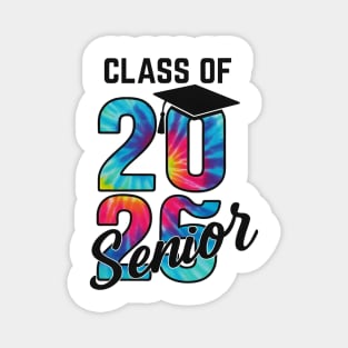 Class of 2025 Senior Graduation Gold Style High School College Grad Gift Magnet