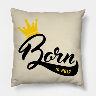 Born in 2017 Pillow