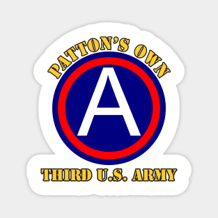 Third U.S. Army Magnet