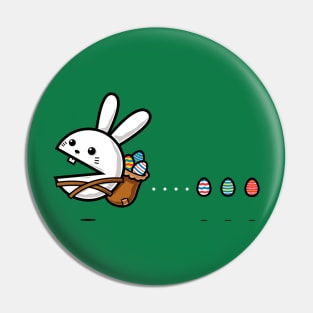 PAC-easter Bunny Pin