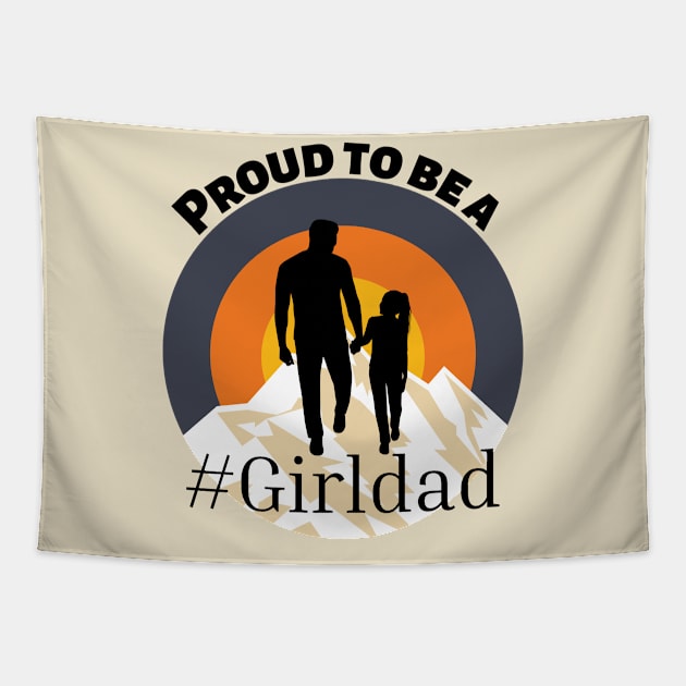 #girldad Tapestry by Don’t Care Co