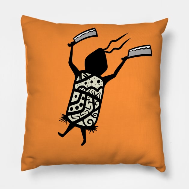 Current Mood Pillow by Caving Designs