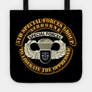 SOF - 5th SFG - Airborne Badge Tote