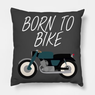 Motorbike - Born to bike Pillow