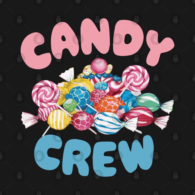 Candy Crew Party Lover Halloween Party Cute Trick or Treat by deafcrafts