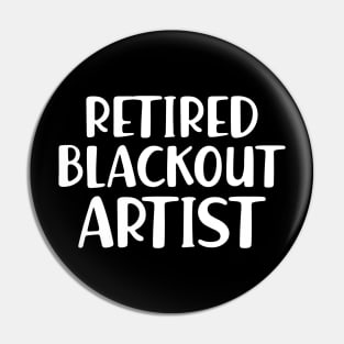 Retired blackout Artist w Pin