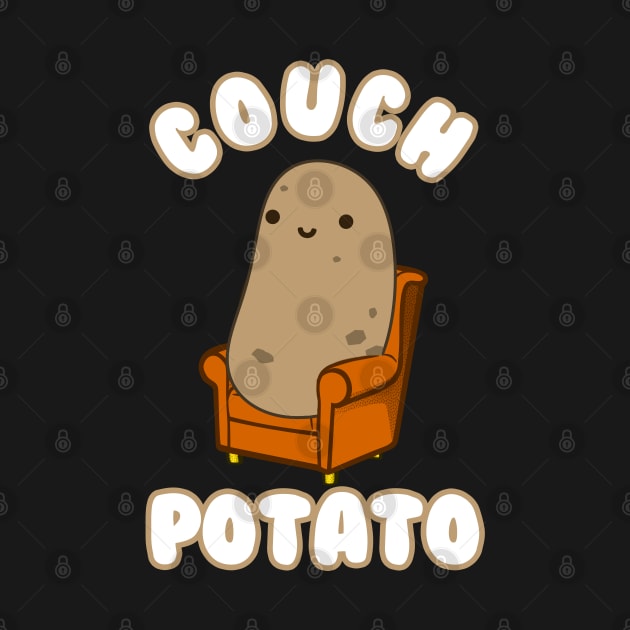 Funny Couch Potato - Kawaii Anime Pun by Daytone