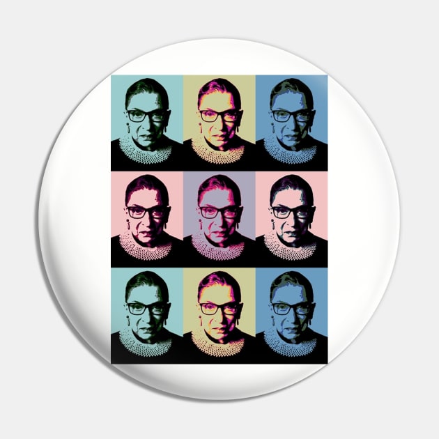 Notorious RBG Pin by skittlemypony