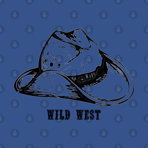 Western Era - Wild West Cowboy Hat 1 by The Black Panther