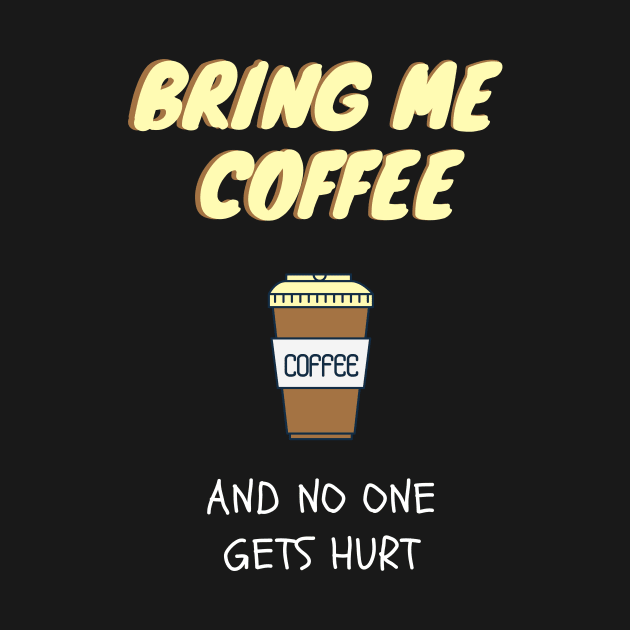 Bring Me Coffee by Lime Spring Studio