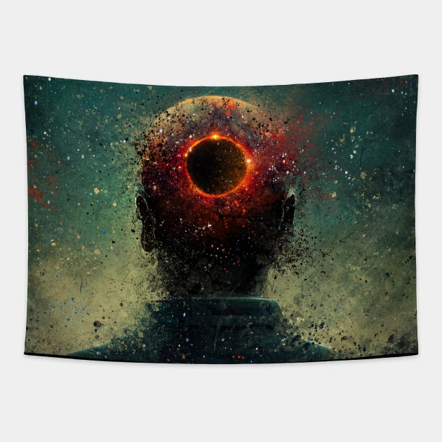 Black Hole Tapestry by benheineart