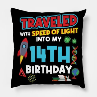 14. Birthday - Science Birthday Pillow