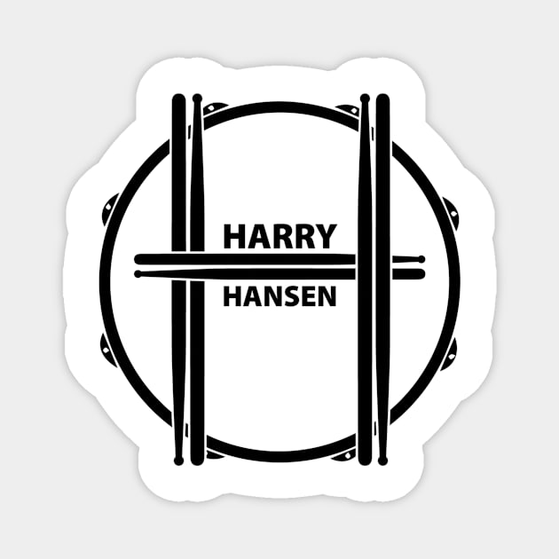 Harry Hansen Magnet by Harry The Drummer