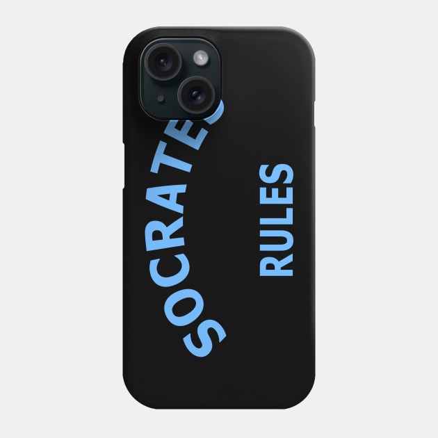 Socrates Rules Phone Case by Lyvershop