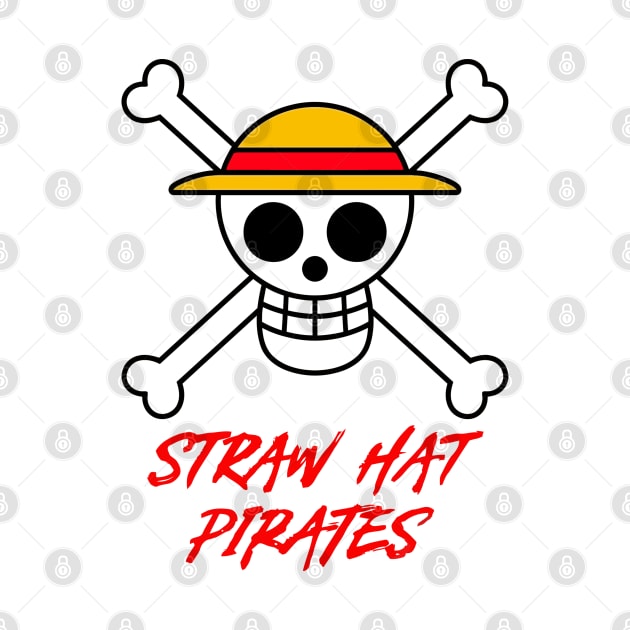 Straw Hat Pirates Jolly Roger by songolas