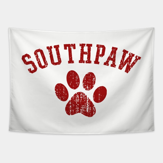 Southpaw red Tapestry by alvaroamado