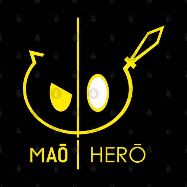 Maou | Hero Logo (Yellow) by Maou.Hero