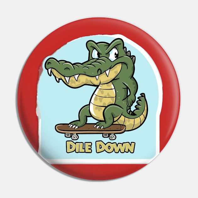 Dile Down Pin by OldSchoolRetro