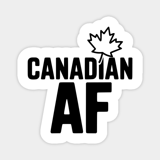 Canadian AF Magnet by Frank Ring