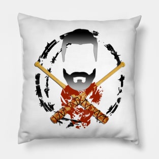 Negan and Cross-Bats Pillow