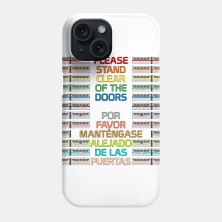 Monorail Announcer Saying (in color) Phone Case