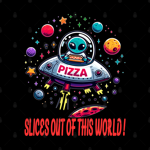 Intergalactic Pizza Delivery by maknatess
