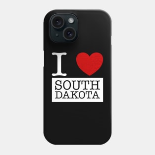 I Love South Dakota Phone Case