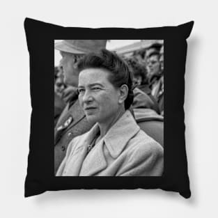 Simone de Beauvoiir Gift Pillow