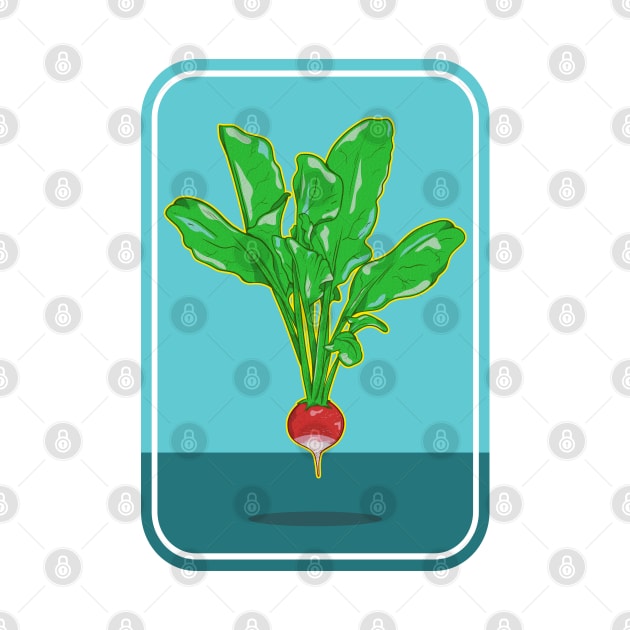 Radish levitating by mailboxdisco