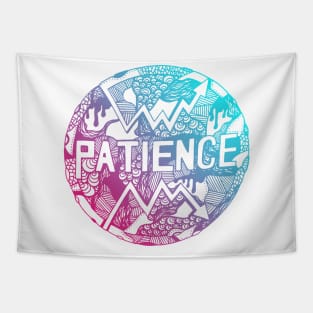 Dual Color Circle of Patience Tapestry